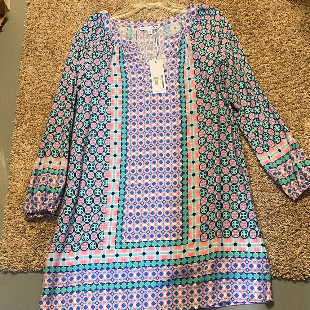 Colorful Patterned Dress